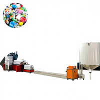 Granulateur d'extrusion de plastique à vis simple personnalisé