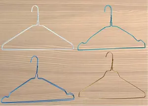 16นิ้วไม้แขวนเสื้อสำหรับไม้แขวนเสื้อสำหรับกางเกงแห้งทำความสะอาด