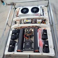 Climatiseur de toit pour bus 34120 BTU, pour bus de 6 à 8 m, refroidissement rapide, climatiseur robuste pour bus commerciaux de passagers