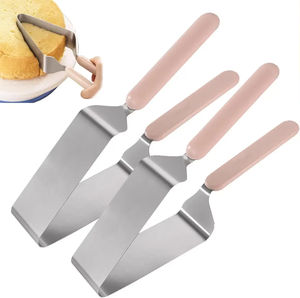 Stainless Steel Eco-Friendly Baking Tools Set Cake Slicer <b>Cutter</b> Tongs Server Desserts Pastry <b>Bread</b> Pizza Lifter Metal Pie Knife - Product Image 2