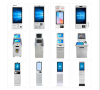 Kiosque libre-service pour restaurant/gouvernement, terminal de paiement avec scanner QR, impression de tickets, kiosque de commande, SDK, sur pied