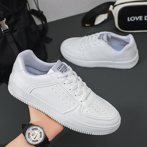 Chaussures <span class=keywords><strong>pas</strong></span> chères pour garçons et filles, pour spectacles scolaires, nouveaux modèles printemps-automne 2024, baskets blanches de sport. - Product Image 1