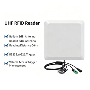 Sistema de Control de Acceso <span class=keywords><strong>RFID</strong></span> <span class=keywords><strong>UHF</strong></span> de Largo Alcance 0-6m, Lector de Estacionamiento RS232 WG Relay TCP/IP, Antena <span class=keywords><strong>UHF</strong></span>, Plástico ABS, 860-960MHz - Product Image 3