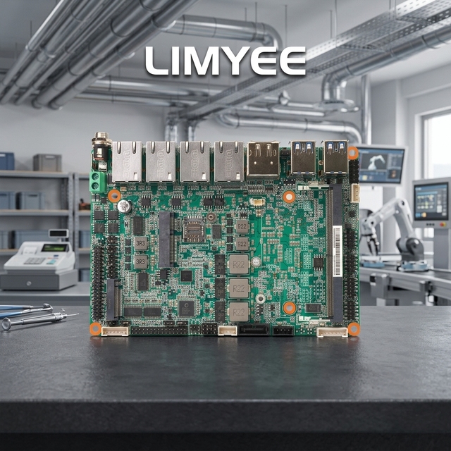Intel Alder Lake/ Raptor Lake Gen 1235U Embedded Industrial Motherboard  4COM  9V-36V/12-24V Wide Voltage New 3.5" SBC
