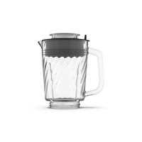 Blender personnel pour la cuisine avec 8 lames pour smoothies, milkshakes, glace pilée, blender sous vide
