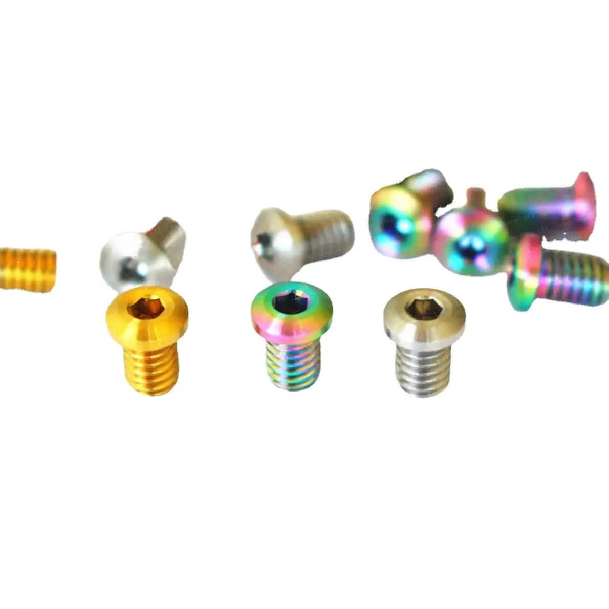 SDPSI DCT (2) M4x5mm Ti/Golden/Rainbow GR5 TC4 титановые винты для шоссейного велосипеда суппорт тормоз