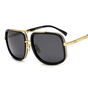 Lunettes de soleil carrées surdimensionnées à monture métallique avec logo personnalisé, protection UV400, pour hommes et femmes – Nouvelle collection tendance - Product Image 6