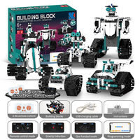 Robot de Control Remoto Programable por APP, 612 Piezas, Juguete STEM DIY, Modelo Inteligente Transformable, Juguetes para Niños, Regalo, Juego de Bloques de Construcción