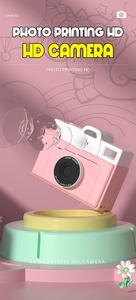 Фотоаппарат Q8 для детей: мгновенная печать, цифровая камера и фотопринтер. Подарки на Рождество и День рождения. Детская камера с мгновенной печатью. - Product Image 3