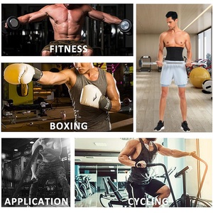 Faja ajustada de cuerpo completo para hombre, moldeador de Control de barriga, cinturón de entrenamiento de cintura, talla grande, venta al por mayor - Product Image 5
