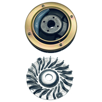 Variateur d'embrayage primaire avant 132 mm 20 dents pour Linhai 400 LH400 OEM 27254 Quad GO Kart ATV UTV Pièces de rechange