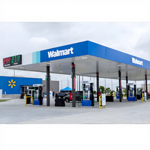 Letrero <span class=keywords><strong>de</strong></span> Pylon Exterior Personalizado con Estructura <span class=keywords><strong>de</strong></span> Rejilla <span class=keywords><strong>de</strong></span> Acero Inoxidable para Gasolinera o Estación <span class=keywords><strong>de</strong></span> Servicio - Product Image 2