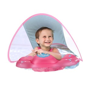 SwimBobo Baby Swimming Ring <b>Inflatable</b> Eco-Friendly PVC With Sunshade <b>For</b> Child <b>Pool</b> Water Park - Product Image 1
