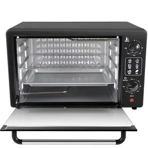 Appareils de cuisine Portable grande taille numérique Convection pain maison boulangerie cuisinière électrique cuisson Pizza électrique Mini four