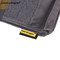 Emersongear Cordura 500D Nylon Casque Contre Poids Sac Pochettes Tactique Casque Couverture Amovible Arrière Poche