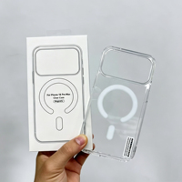 Casing HP Magnetik Transparan Grosir untuk iPhone 18 / 18 Pro / 18 Pro Max Langsung dari Pabrik Anti Benturan