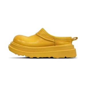 Dopaminer color series thick-soled high-<b>heeled</b> breathable all-purpose Bocken casual custom women's slippers - Product Image 4