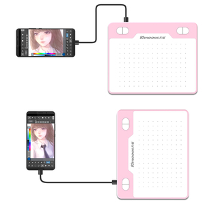 10moons T503 tableta gráfica profesional 8192 niveles pluma inalámbrica tableta dibujo tableta gráfica con Stylus Animate - Product Image 3