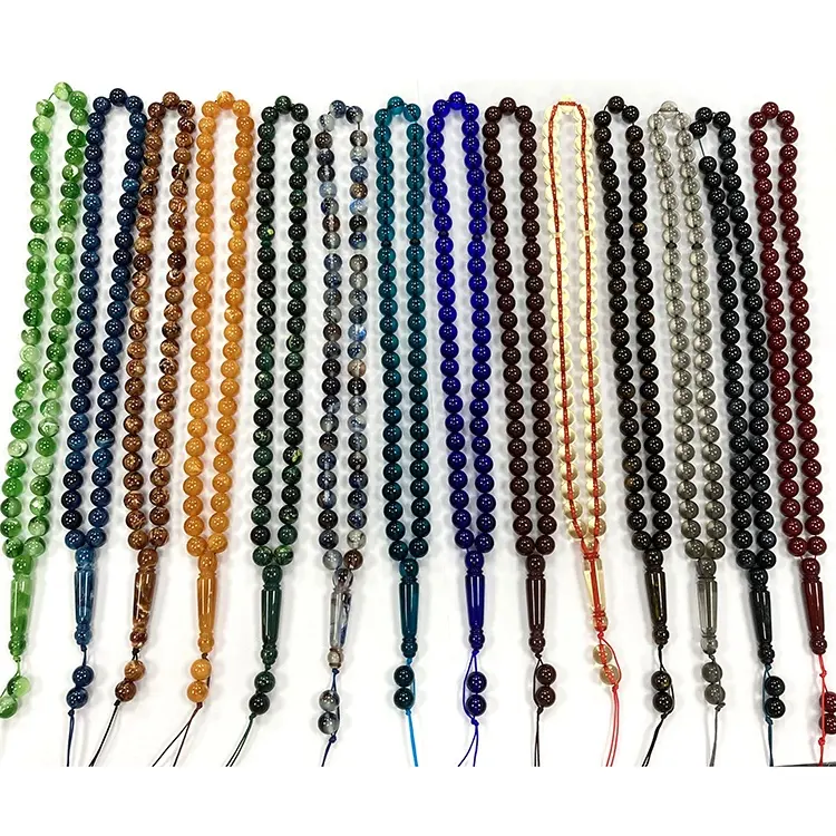 Saudi Arabia style worry beads Muslim rosary amber jewelry prayer beads