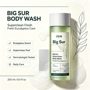 OEM Big Sur Superclean Gel de Baño de Eucalipto 250ml, Probado por Dermatólogos, Refrescante, Líquido Limpiador Diario para Ducha - Product Image 4
