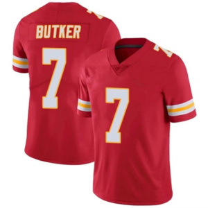 2025 Heren Kansas City Football Shirts 15 Patrick Mahomes 87 Travis Kelce 10 Pacheco 4 Rice 7 Butker Geborduurde Voetbalshirts - Product Image 6