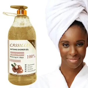 NEW Cassillia argan oil morocco shower gel argan oil morocco hair oil keratin skin treatment Whitening Spot Removal Body Wash