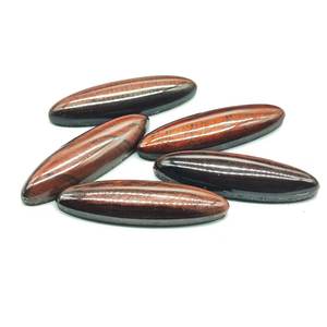 <b>Red</b> Tigereye Various Size Oval Cut Cabochon Jewelry - Product Image 4