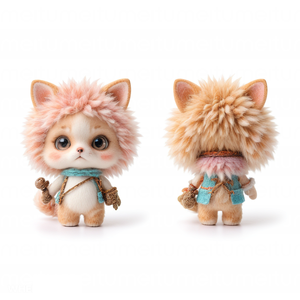 उच्च गुणवत्ता वाले पेशेवर अपने स्वयं के कस्टम प्लश खिलौना चरित्र प्लसी गुड़िया भरे हुए जानवरों को पी. पी. - Product Image 4