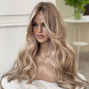 100% <span class=keywords><strong>cheveux</strong></span> vierges européens Ombre blonde couleur juive casher perruques de <span class=keywords><strong>cheveux</strong></span> humains jeune donneur <span class=keywords><strong>cheveux</strong></span> suisse dentelle avant perruques avec <span class=keywords><strong>frange</strong></span> - Product Image 4