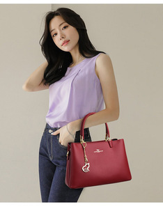 Fashion New Designer Crossbody <b>Bags</b> High Quality PU Leather Shoulder Messenger <b>Bag</b> Casual Totes Luxury Women Handbags and Purses - Product Image 6