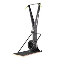 Simulador de Esquí para el Hogar, Máquina de Entrenamiento de Esquí Plegable Eléctrica para Deportes de Invierno