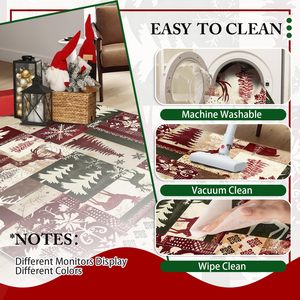 Giáng sinh hiện tại thảm sàn mềm 3D kỹ thuật số in Thảm chơi Mat Thảm chùi chân khu vực thảm cho phòng khách - Product Image 3