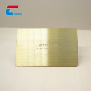 Carte de visite professionnelle en métal personnalisée, programmable, de luxe, pour le marketing numérique des entreprises - Product Image 1