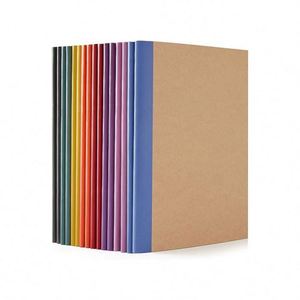 Brown Paper <b>Exercise</b> Book Cheapest Custom Cardboard Cover Notebook Stationary for Writing - Product Image 1