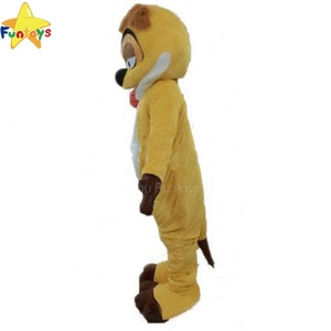 Déguisement de mascotte Funtoys CE Tongue & <span class=keywords><strong>Pumba</strong></span> Pig Timon en peluche personnage de dessin animé Halloween Traje pour adulte déguisement - Product Image 5
