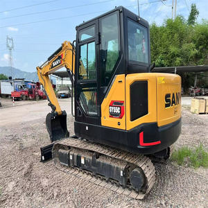 Excavadoras Sany SY55C SY75C SY135C SY215C de alta potencia Marca China original con motor Isuzu y motor usado en buenas condiciones - Product Image 4