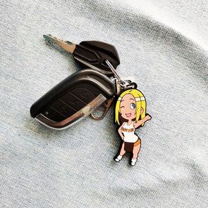 Hollowed Out Promotional Business Gift for 2D 3D Pvc Keychains Personalized Key <b>Chain</b> Soft Rubber Custom Key Ring - Product Image 2
