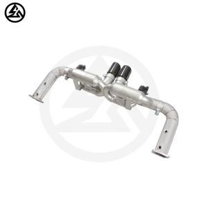 Escape CSZ de alta calidad para <span class=keywords><strong>Porsche</strong></span> 911 <span class=keywords><strong>991</strong></span>,1 <span class=keywords><strong>991</strong></span>,2 <span class=keywords><strong>Turbo</strong></span> <span class=keywords><strong>S</strong></span> Valvetronic silenciador con escudo térmico válvula Axleback Center escape - Product Image 6