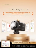 Lumière d'appoint professionnelle pour le streaming en direct, idéale pour les streamers et la photographie, avec température de couleur intelligente réglable par IA et éclairage sphérique.