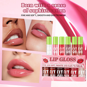 Kit de 6 Gels Lèvres Effet Soie Non-Transfert Hydratant et Facile à Appliquer, Marque Privée OEM Charming Point, Tendance <span class=keywords><strong>TikTok</strong></span> - Product Image 3