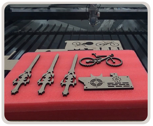 Máquina cortadora láser Co2 mixta para acero inoxidable, hierro, aluminio, madera, acrílico, equipo de corte de plástico - Product Image 5