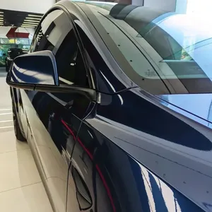 Film de protection de <span class=keywords><strong>carrosserie</strong></span> automobile en vinyle PVC <span class=keywords><strong>auto</strong></span>-cicatrisant sans colle, série PET ultra-brillante bleu marine, technologie de libération d'air pour la couleur de la <span class=keywords><strong>carrosserie</strong></span> - Product Image 5