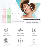 Fabricant professionnel portable rechargeable oral irrigateur dentaire machine dents nettoyage eau flosser