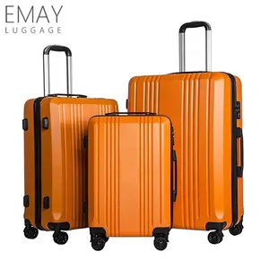 हल्के वजन अटूट ABS ट्राली सूटकेस Maletas डे viaje यात्रा बैग हाथ सामान सेट