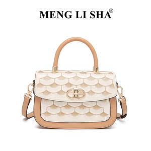 Niche New Chinese Style Embroidered Single-Shoulder Small Square Dragon Scale Pattern Fashion Crossbody <b>Bag</b> Casual All-Match - Product Image 5