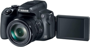 Appareil photo numérique Canon PowerShot SX70 20,3 MP avec objectif optique, vidéo 4K, écran LCD inclinable de 3 pouces (noir) - Product Image 3