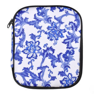 Gancho de <span class=keywords><strong>ganchillo</strong></span> ergonómico clásico, aguja de <span class=keywords><strong>ganchillo</strong></span> de aluminio con Mango antideslizante, funda con patrón de porcelana azul y blanca, 16 Uds. - Product Image 4