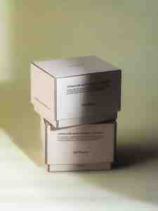 เทียนหอมถั่วเหลือง 180 กรัม ในภาชนะคอนกรีตซีเมนต์แบบกำหนดเอง พร้อมฝาปิด บรรจุภัณฑ์ระดับไฮเอนด์ - Product Image 3