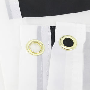 Двусторонний клетчатый флаг в черно-белую клетку, 100% полиэстер - Product Image 5