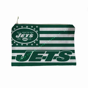 Gute Qualität Langlebige New York Jets Doppelseitiger Sublimation druck 10x6 Zoll Brieftasche